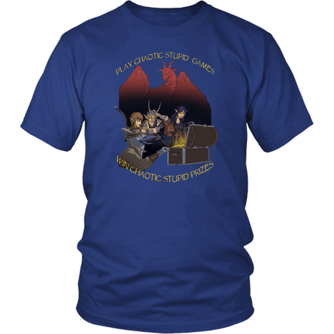 Play Chaotic Stupid Games DND T-Shirt - Luxurious Inspirations