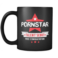 Pornstar Talent Scout Mug - Funny Adult Porn Coffee Cup - Luxurious Inspirations