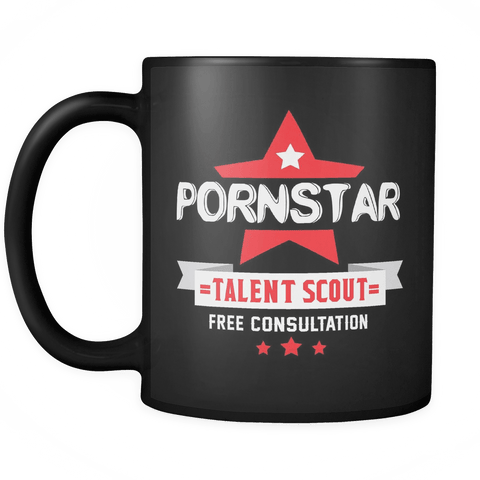 Pornstar Talent Scout Mug - Funny Adult Porn Coffee Cup - Luxurious Inspirations