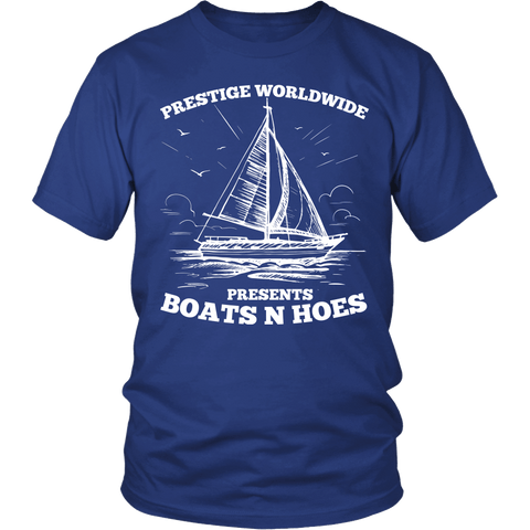 Prestige Worldwide Boats N Hoes Shirt - Funny Brothers Tee - Luxurious Inspirations