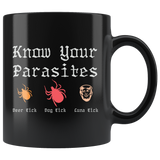 Know Your Parasites Donald Trump President United States Coffee Cup Mug - Luxurious Inspirations
