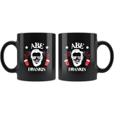Abe Drankin Abraham Lincoln July 4th beer mug coffee cup - Luxurious Inspirations