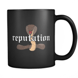 Reputation Taylor Mug - Funny Swift Snake Cobra Coffee Cup - Luxurious Inspirations