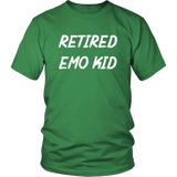 Retired Emo Kid Funny Gothic Goth T-Shirt - Luxurious Inspirations