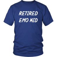 Retired Emo Kid Funny Gothic Goth T-Shirt - Luxurious Inspirations