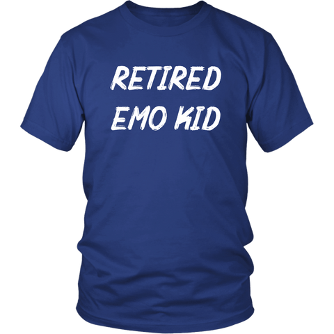 Retired Emo Kid Funny Gothic Goth T-Shirt - Luxurious Inspirations
