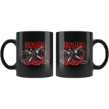 Rogue Dice D4 DND Mug - Critical Rage D&D RPG Coffee Cup - Luxurious Inspirations
