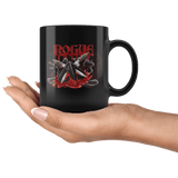 Rogue Dice D4 DND Mug - Critical Rage D&D RPG Coffee Cup - Luxurious Inspirations