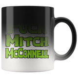 Fuck Mitch McConnell You Turtle Looking Jerk Color Changing Mug Funny Offensive Rude Coffee Cup - Binge Prints