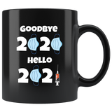 Goodbye 2020 Hello 2021 Covid Vaccination Mug - Binge Prints