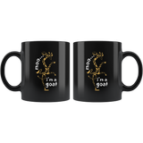 Moo I'm a goat giraffes animals jokes disguise coffee cup mug - Luxurious Inspirations
