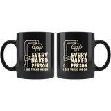 Every naked person I see turns me on shower nude bathroom water coffee cup mug - Luxurious Inspirations