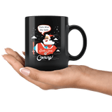 Santa Is Coming Mug - That's What She Said Funny Santa Claus Christmas Offensive Coffee Cup - Luxurious Inspirations
