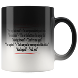 Corporate Email Lingo Funny Work E-Mail Coffee Cup Magic Color Changing Mug - Luxurious Inspirations