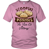 Scoopski Potatoes Shirt - Funny Jokers Tee - Luxurious Inspirations