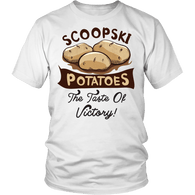 Scoopski Potatoes Shirt - Funny Jokers Tee - Luxurious Inspirations