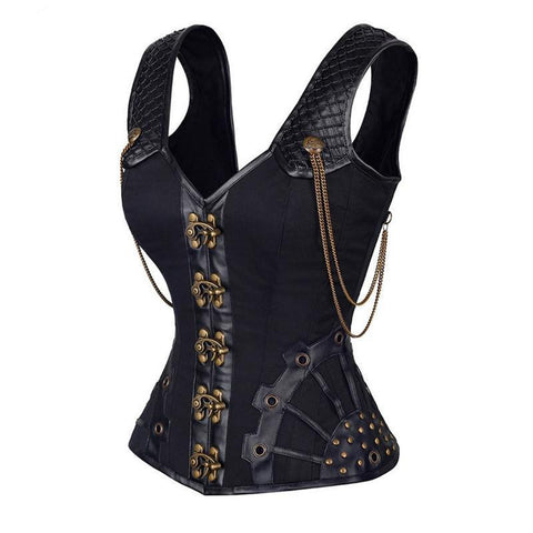 Sexy Steampunk Gothic Corset - Luxurious Inspirations
