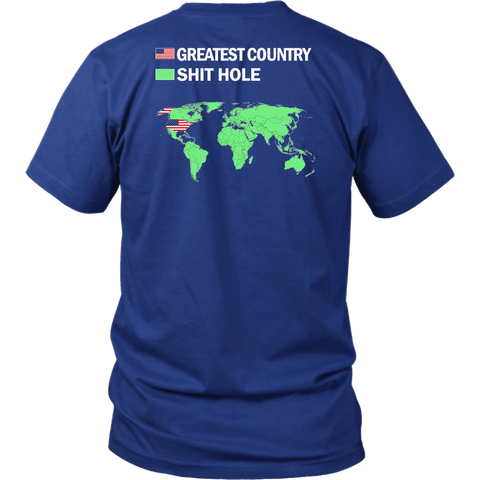 Shit Hole Back Shirt - Luxurious Inspirations