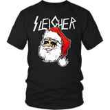 Sleigher Shirt - Funny Santa Death Metal Christmas Tee - Luxurious Inspirations