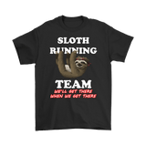 Sloth Running Team Shirt - Funny International T-Shirt - Luxurious Inspirations