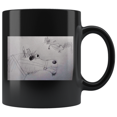 Kid Drawing Mug - Binge Prints