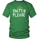 Snitch Please T-Shirt - Funny Parody Magic Harry Wizard World Sport Golden Hoop Fan Merchandise Tee Shirt - Luxurious Inspirations