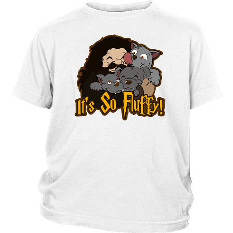 So Fluffy Hagrid 3 headed Dog Kids Youth  T-Shirt - Luxurious Inspirations