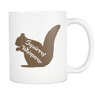 Squirrel Whisperer White 11 Oz Mug - Funny Unique Gift Idea For Colleague Or Friend - Luxurious Inspirations