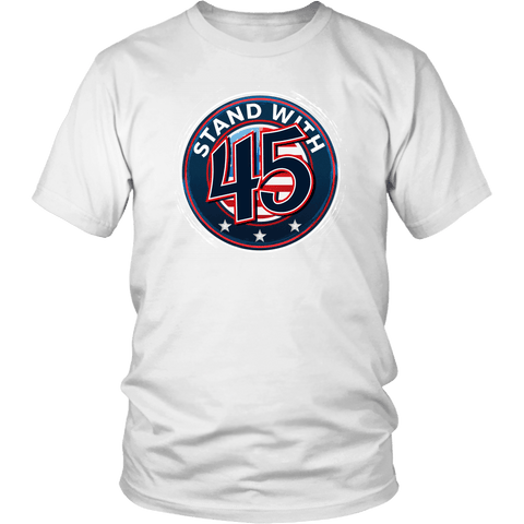 Stand With 45 Pro Trump Shirt - Luxurious Inspirations