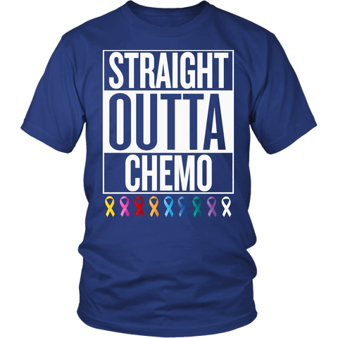 Straight Outta Chemo Shirt - Recovery Tee - Luxurious Inspirations
