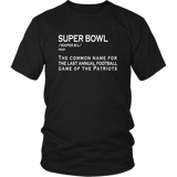 Superbowl Definition T-Shirt - Funny Patriots Fan Brady Tee - Luxurious Inspirations