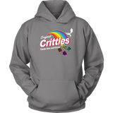 Crittles Taste The Painbow Hoodie - Funny DND Parody Fan Design - Binge Prints