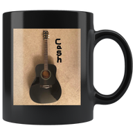 cash guitar mug - Binge Prints