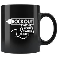 Rock out with your caulk out cock gun stick coffee cup mug - Luxurious Inspirations