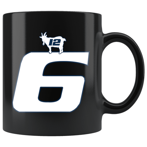 The Dynasty Continues Brady 6 Champtionship Ring Mug - GOAT New England Too Slow Coffee Cup - Luxurious Inspirations