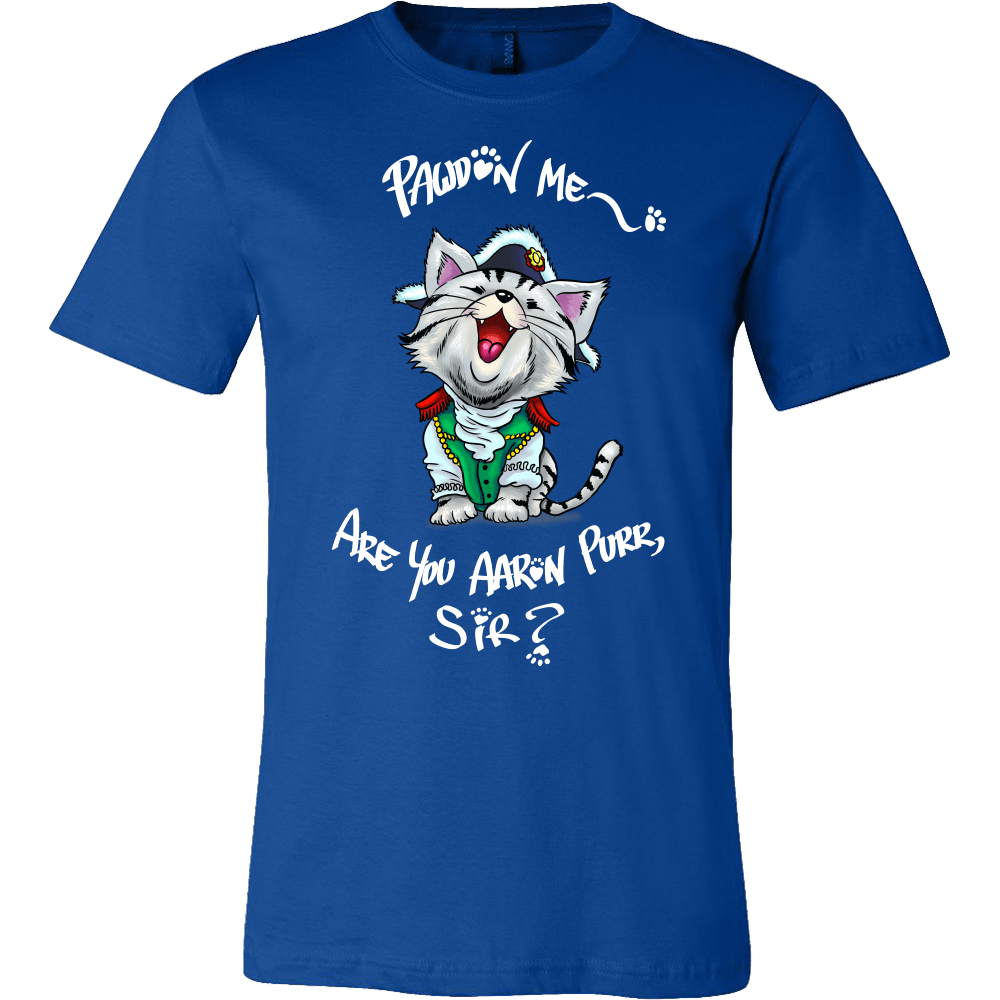 The Hamilton Cat Shirt Funny Cute Aaron Purr Tee - Main Image