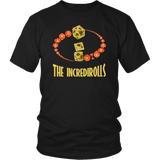The Incredirolls DND Parody T-Shirt - Luxurious Inspirations