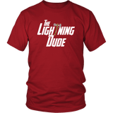 The Lightning Dude T-Shirt - Funny Movie Parody The Big Lethorski God Of Thunder Superhero Tee Shirt - Luxurious Inspirations