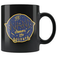 The Wand Chooses The Wizard Mug - Magic Potter Patronus Coffee Cup - Luxurious Inspirations