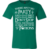There Ain't No Party Like A D&D Party Shirt - Funny Dungeons And Dragons Tee - Luxurious Inspirations