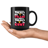 There's No I In Team But There's A U In Cunt Mug - Funny Offensive Vulgar Rude Insult Coffee Cup - Luxurious Inspirations