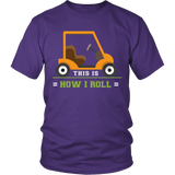 This is How I Roll Golf Cart Shirt - Funny Golfer Golfing Golfers Tee - Luxurious Inspirations