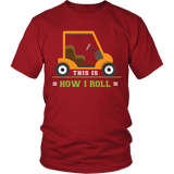 This is How I Roll Golf Cart Shirt - Funny Golfer Golfing Golfers Tee - Luxurious Inspirations