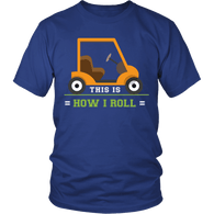 This is How I Roll Golf Cart Shirt - Funny Golfer Golfing Golfers Tee - Luxurious Inspirations