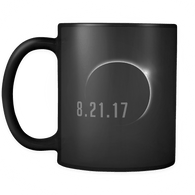 Total Solar Eclipse August 21 2017 Mug - USA Black Coffee Cup - Luxurious Inspirations