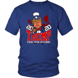 Trump 2020 Vote Elections T-Shirt Funny Fuck Your Feelings Make America Great Again The Liberals Cry 4th Of July Tee Shirt - Luxurious Inspirations