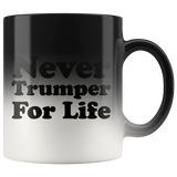 Never Trumper For Life Mug - Magic Color Changing Anti Trump Impeach Jail Funny Nevertrump Coffee Cup - Luxurious Inspirations