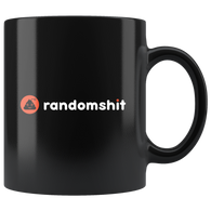 Random Shit Funny Coffee Cup Mug - Luxurious Inspirations