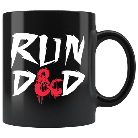Run DND rpg d20 d2 critical hit miss dice coffee cup mug - Luxurious Inspirations
