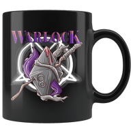 Warlock Dice D8 DND Mug - Critical Rage D&D RPG Coffee Cup - Luxurious Inspirations